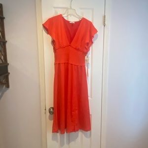 Leith smocked waist dress